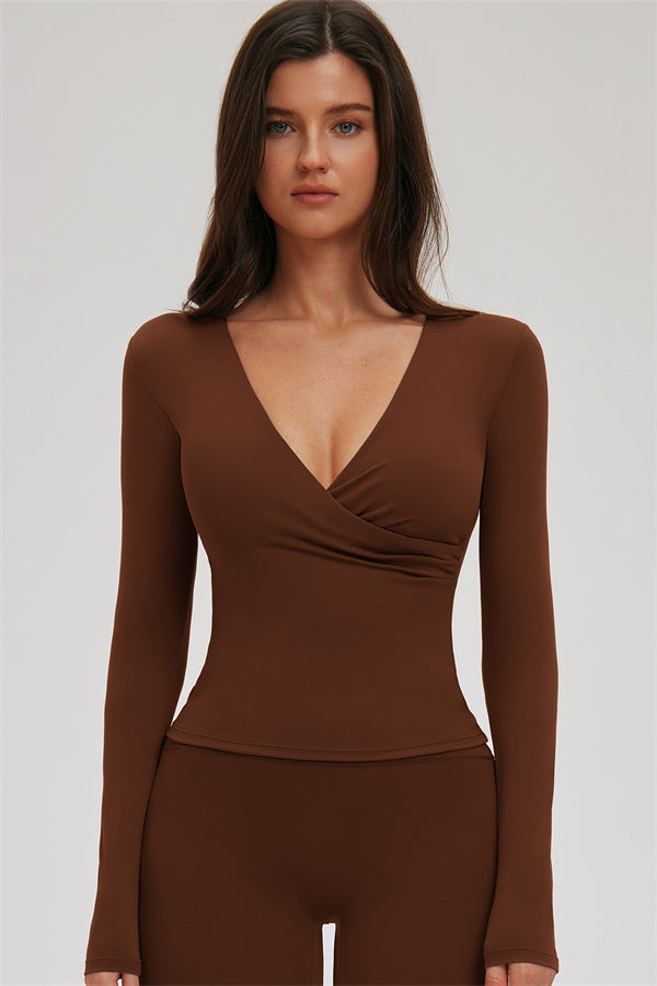 The Twirl Long Sleeve Wrap