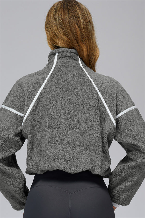 All-Day Fleece Zip Pullover