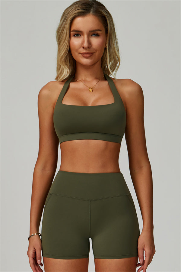 The Bold Halter Bra
