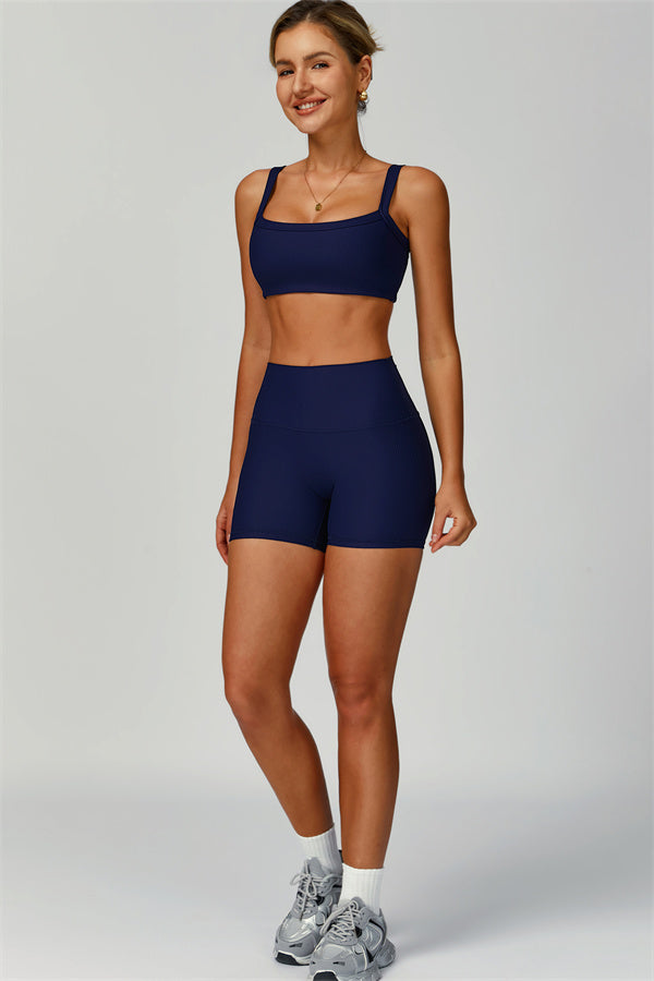The Burst Ribbed Bra