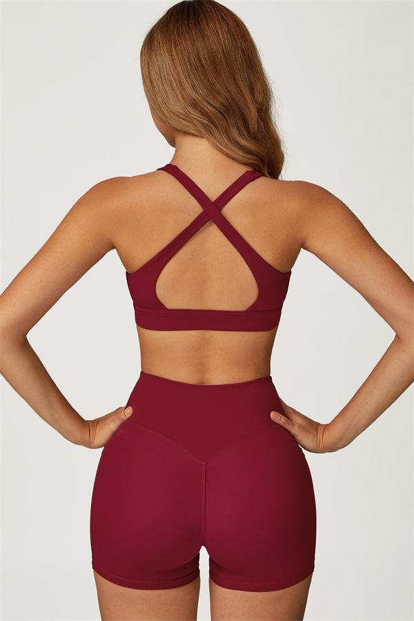 The Glacier Cross Bra