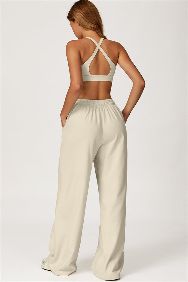The Glacier Cross Bra
