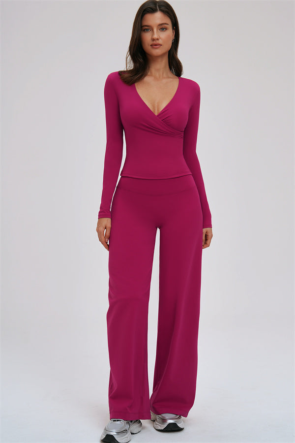 The Twirl Long Sleeve Wrap