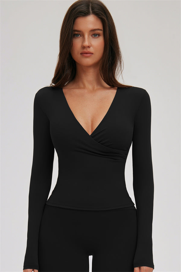 The Twirl Long Sleeve Wrap