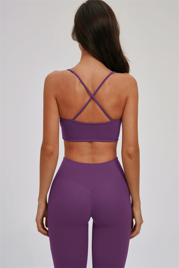 The Kinetic Cross Back Bra