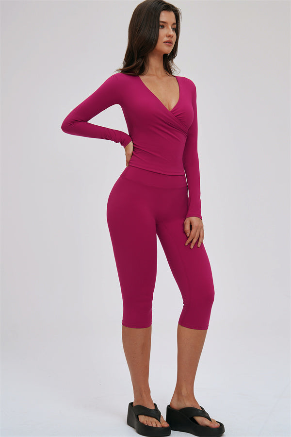 The Twirl Long Sleeve Wrap