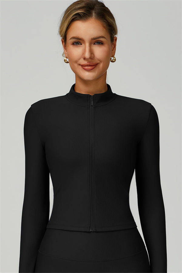 The Burst Ribbed Jacket