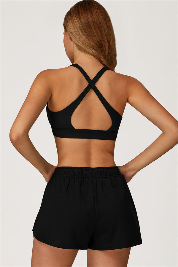 The Glacier Cross Bra