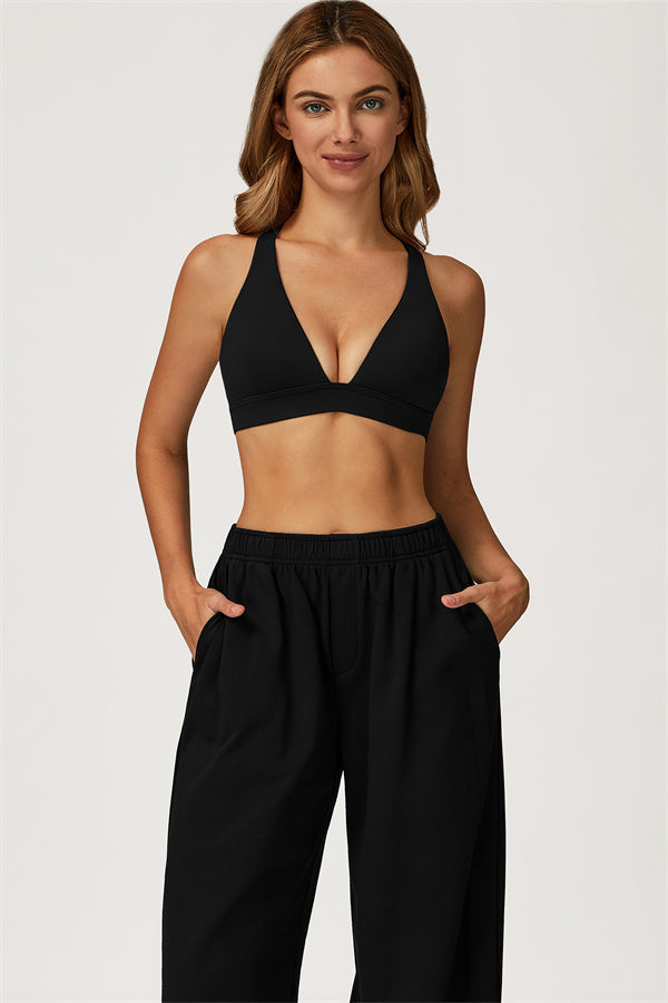 The Glacier Cross Bra