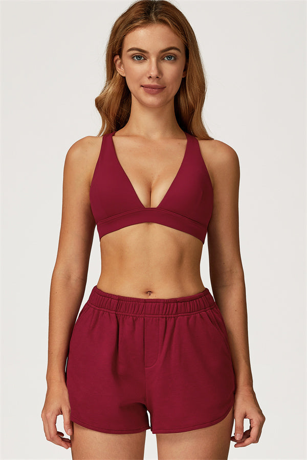 The Glacier Cross Bra