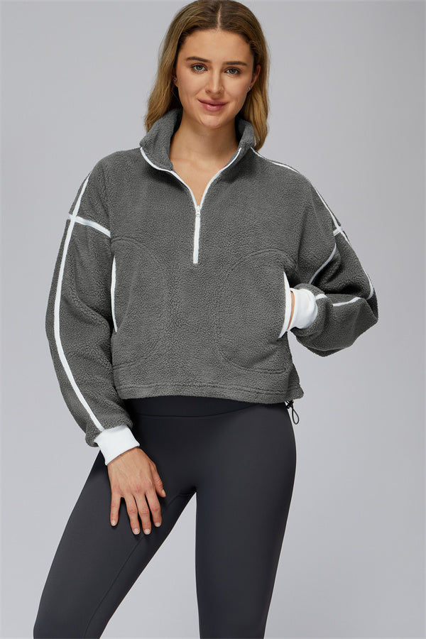 All-Day Fleece Zip Pullover