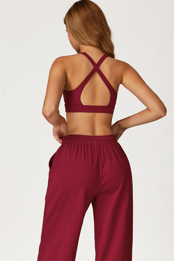 The Glacier Cross Bra