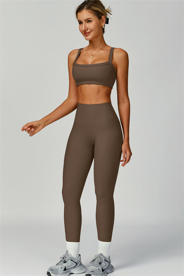 The Burst Ribbed Legging