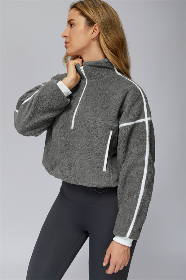 All-Day Fleece Zip Pullover