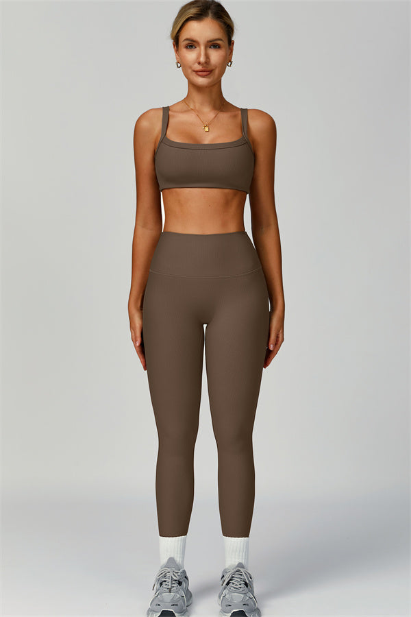 The Burst Ribbed Legging