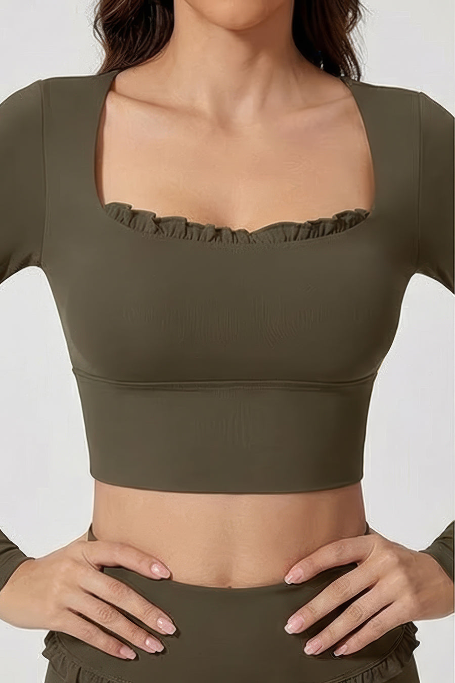 The Velune Ruffle Top