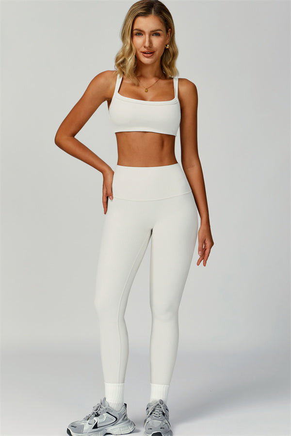 The Burst Ribbed Legging