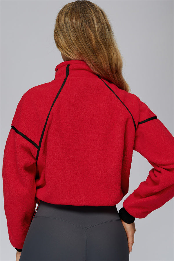 All-Day Fleece Zip Pullover