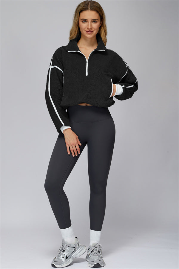 All-Day Fleece Zip Pullover