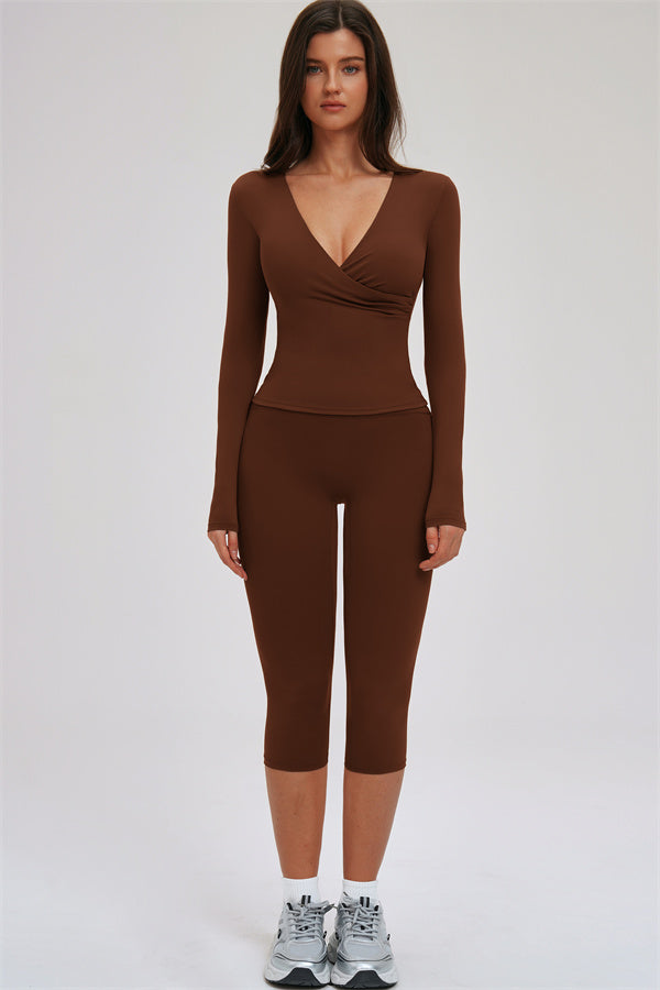 The Twirl Long Sleeve Wrap