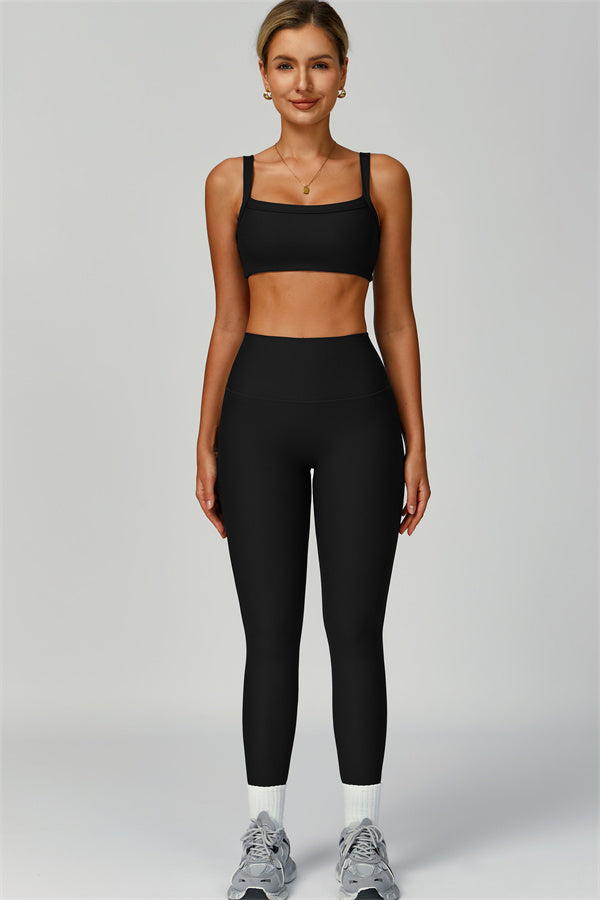 The Burst Ribbed Legging