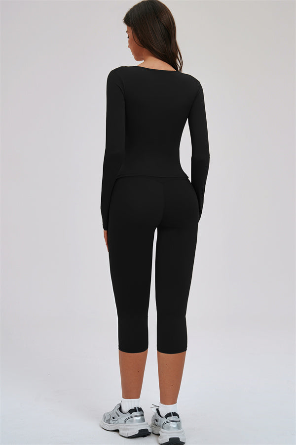 The Twirl Long Sleeve Wrap