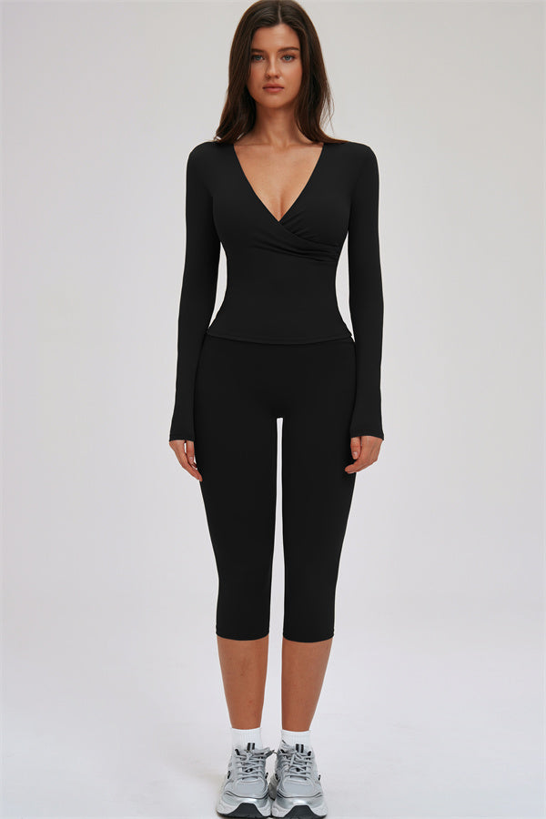 The Twirl Long Sleeve Wrap
