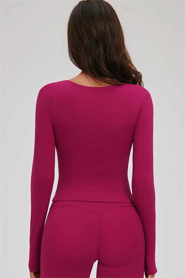 The Twirl Long Sleeve Wrap