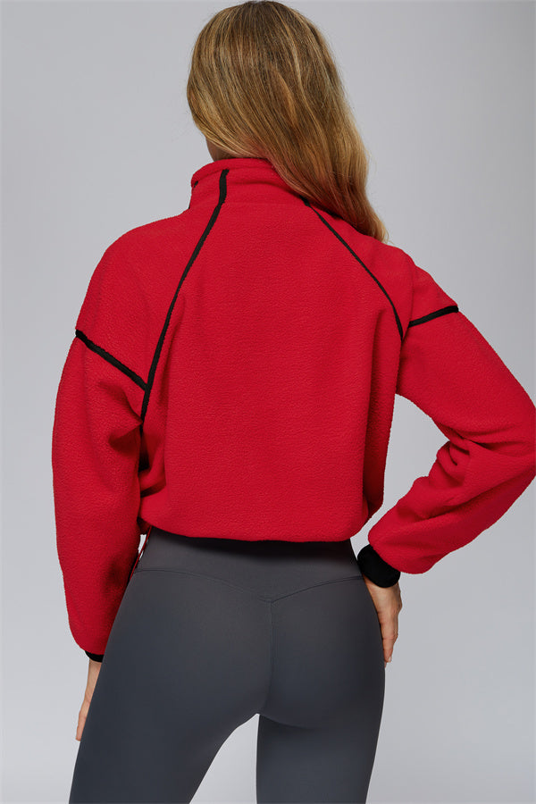 All-Day Fleece Zip Pullover