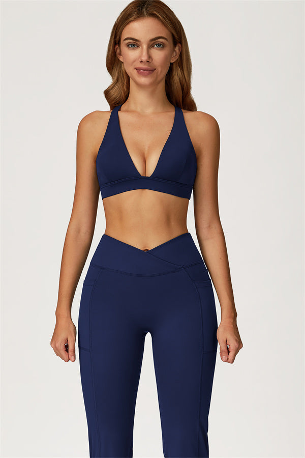 The Glacier Cross Bra