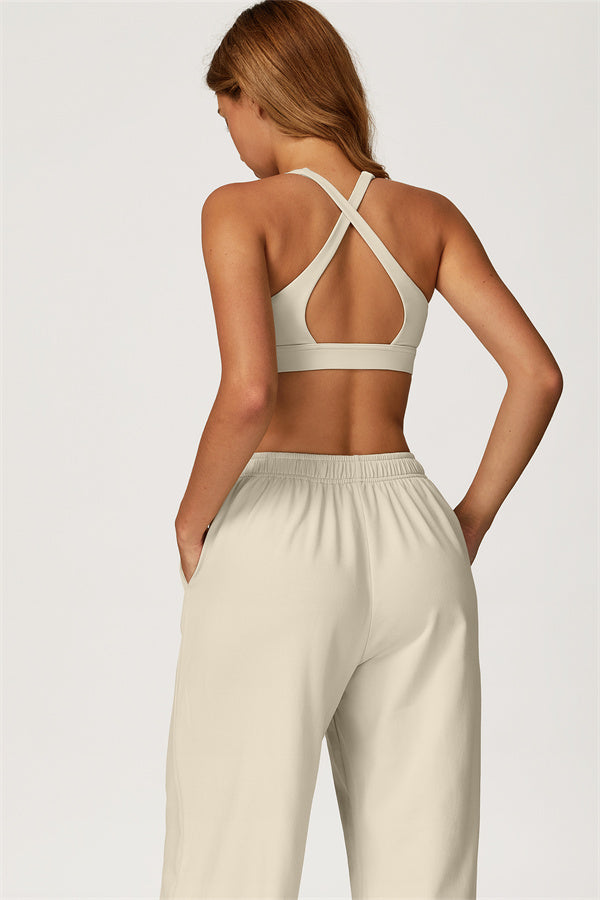 The Glacier Cross Bra