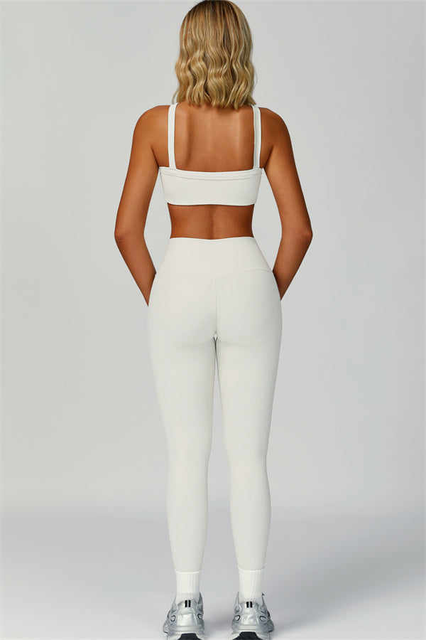 The Burst Ribbed Legging