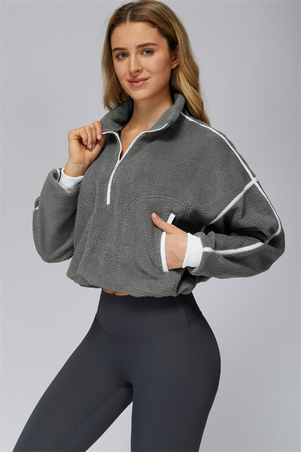 All-Day Fleece Zip Pullover