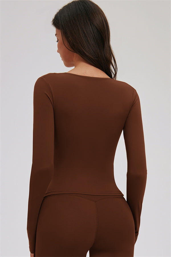 The Twirl Long Sleeve Wrap