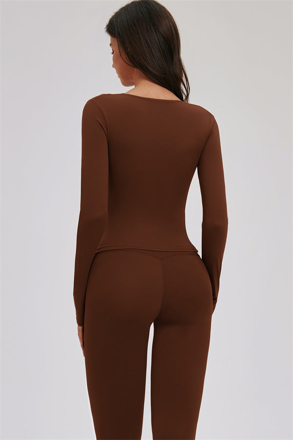 The Twirl Long Sleeve Wrap