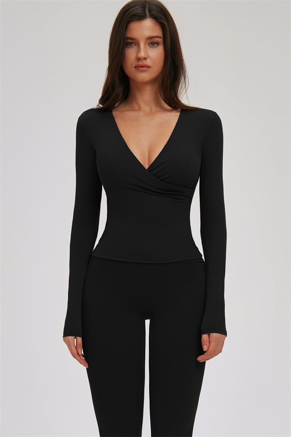 The Twirl Long Sleeve Wrap