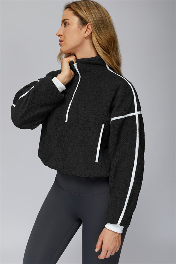 All-Day Fleece Zip Pullover
