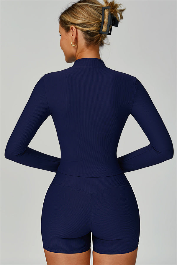 The Burst Ribbed Jacket