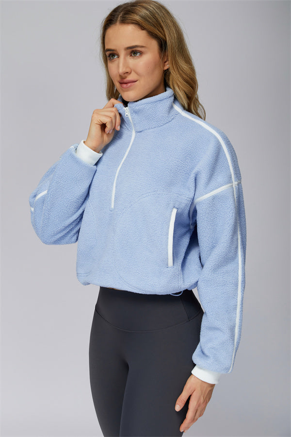 All-Day Fleece Zip Pullover