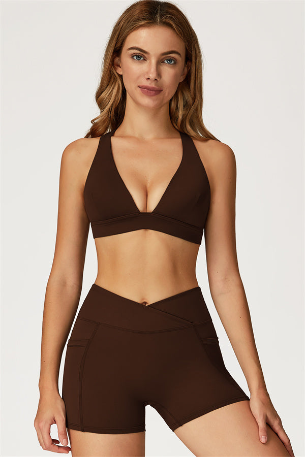 The Glacier Cross Bra