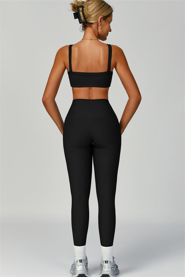 The Burst Ribbed Legging