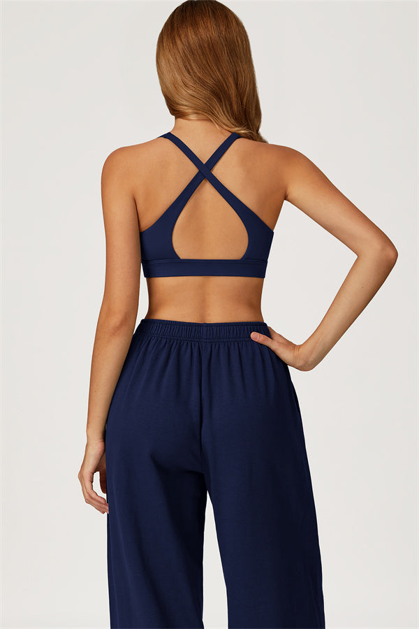 The Glacier Cross Bra