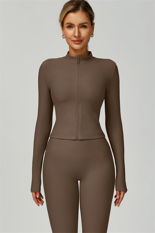 The Burst Ribbed Jacket