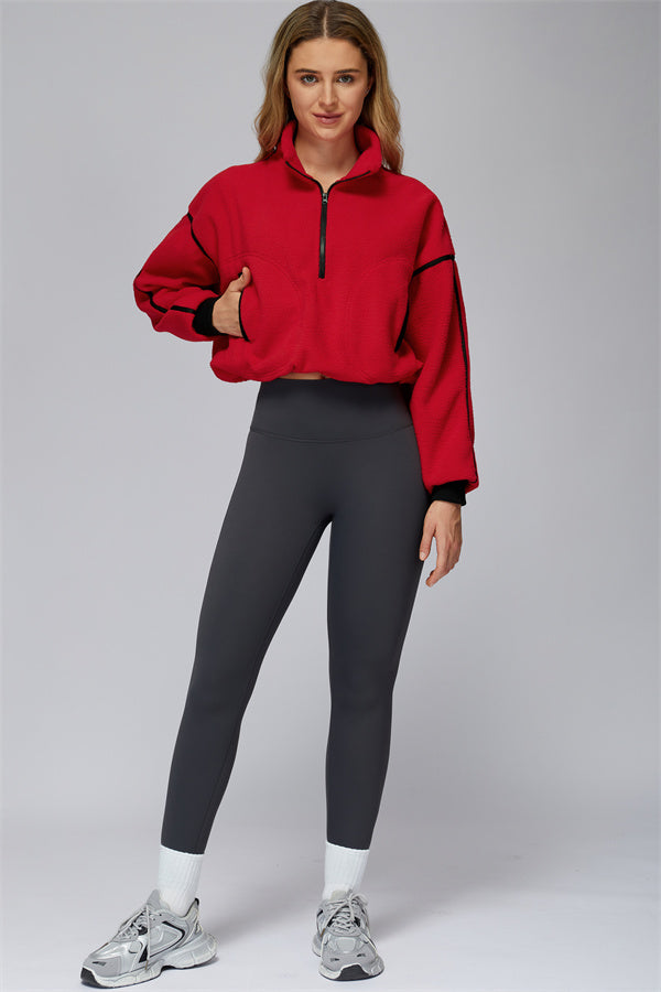 All-Day Fleece Zip Pullover