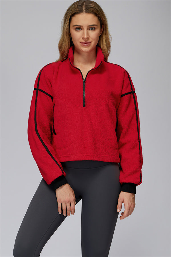 All-Day Fleece Zip Pullover