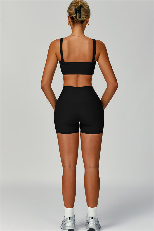 The Burst Ribbed Bra