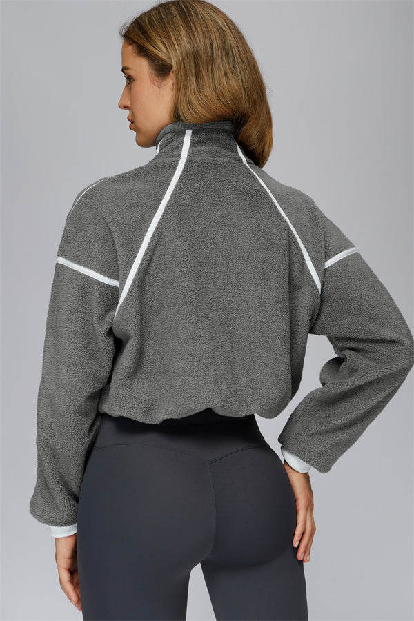All-Day Fleece Zip Pullover