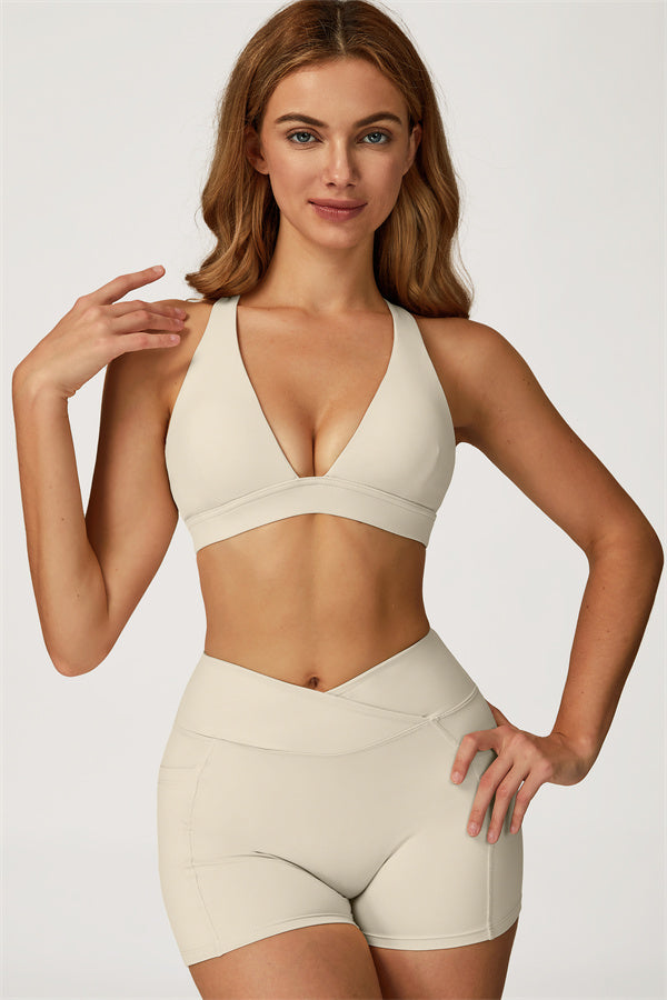 The Glacier Cross Bra