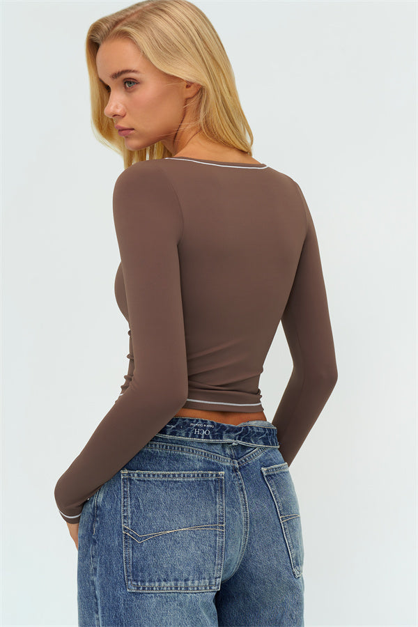 The Amara Long Sleeve Top