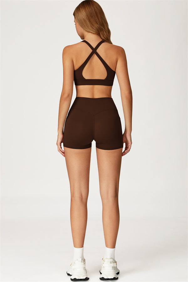 The Glacier Cross Bra